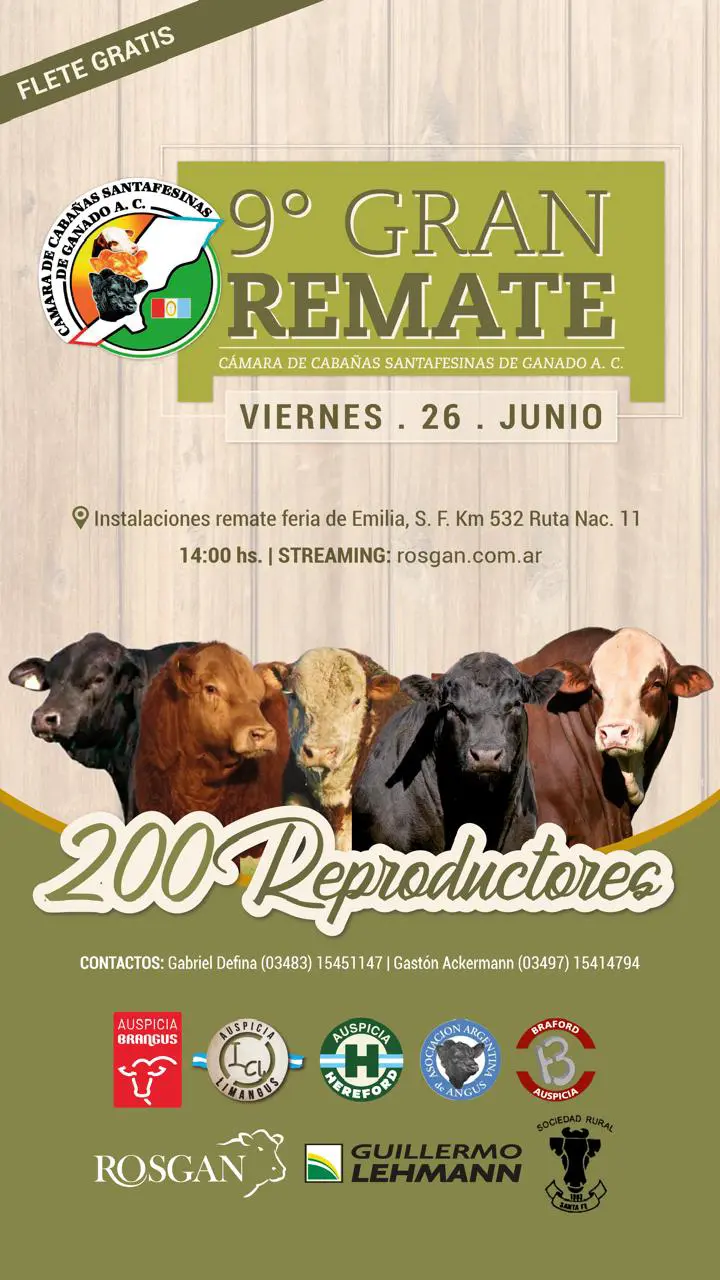 26 JUNIO 2026 9 REMATE DE REPRODUCTORES CCSG