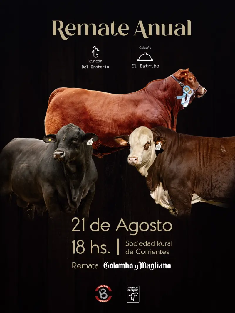 21 DE AGOSTO 2026 REMATE ANUAL